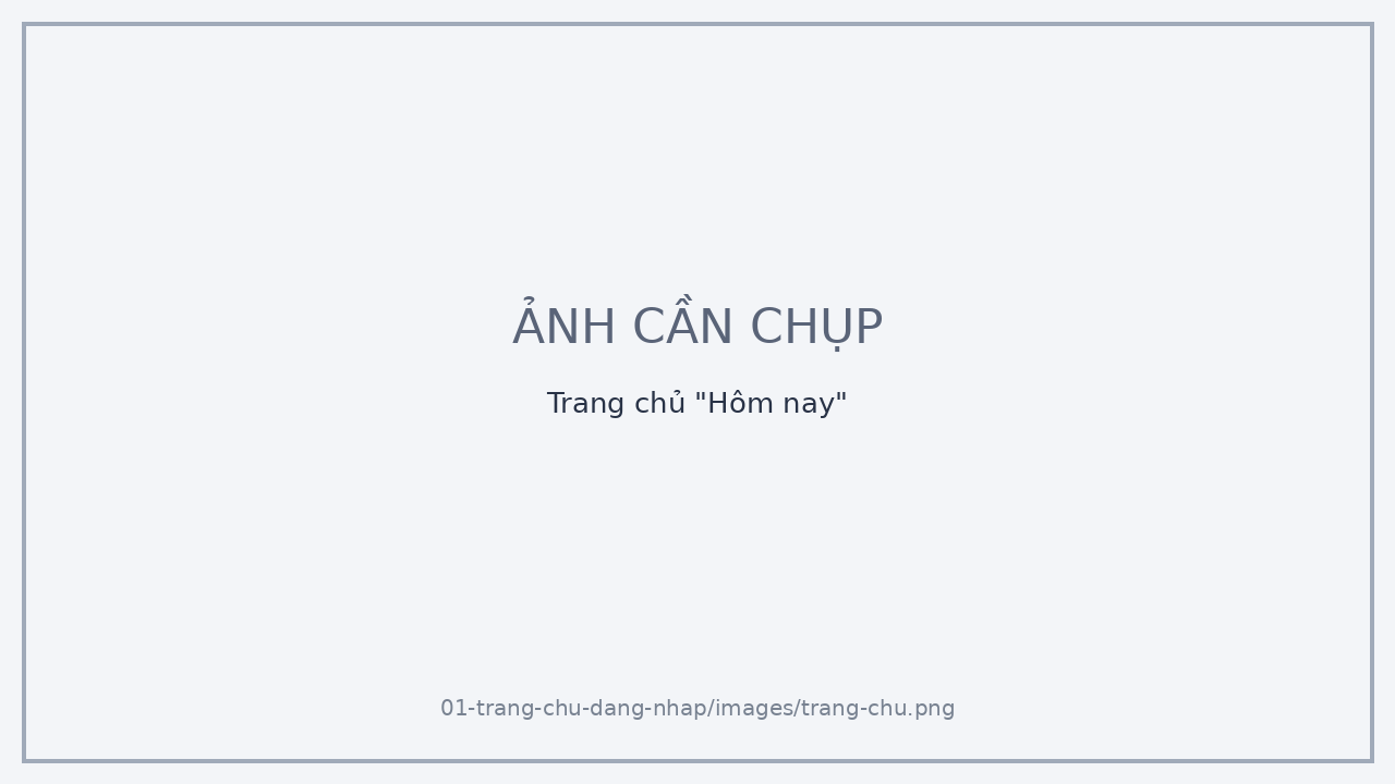 Trang chủ "Hôm nay"