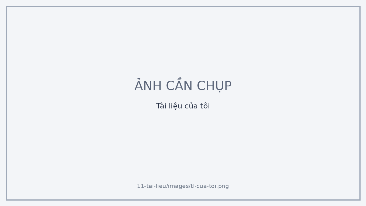 Tài liệu của tôi